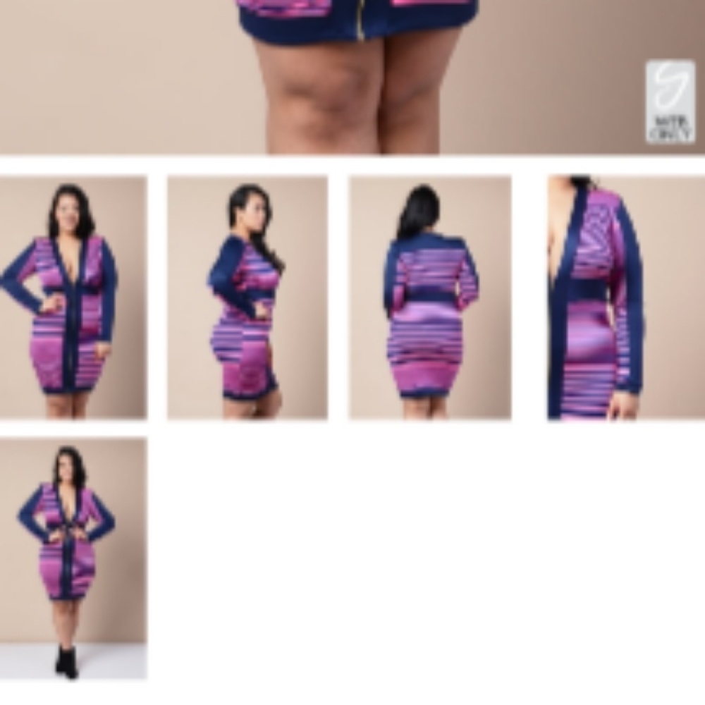 Plus size bodycon dress